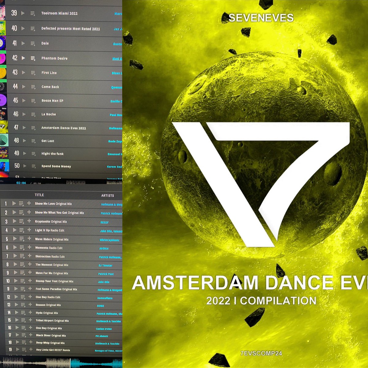 Various Artist from <a href="/sevenevesrecord/">Seveneves Records</a> where I released My new Track ,, Move for Me " is #47 on <a href="/beatport/">Beatport</a> 🔥
beatport.com/release/amster…