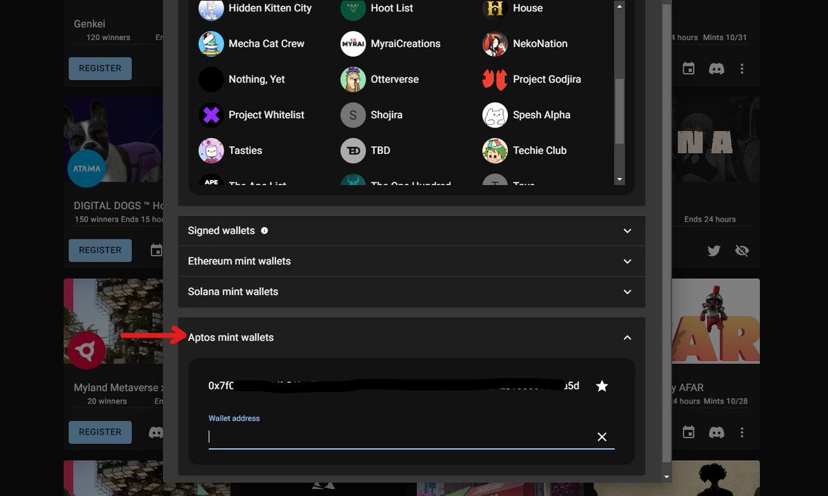 We're working hard this weekend to bring you the latest &amp; greatest features💪

#Alphabot now supports Aptos mint wallets

Go get it fam 🚀

<a href="/AptosFoundation/">Aptos has moved to @Aptos</a> <a href="/AptosLabs/">Aptos Labs</a> #Aptos #AptosNFT