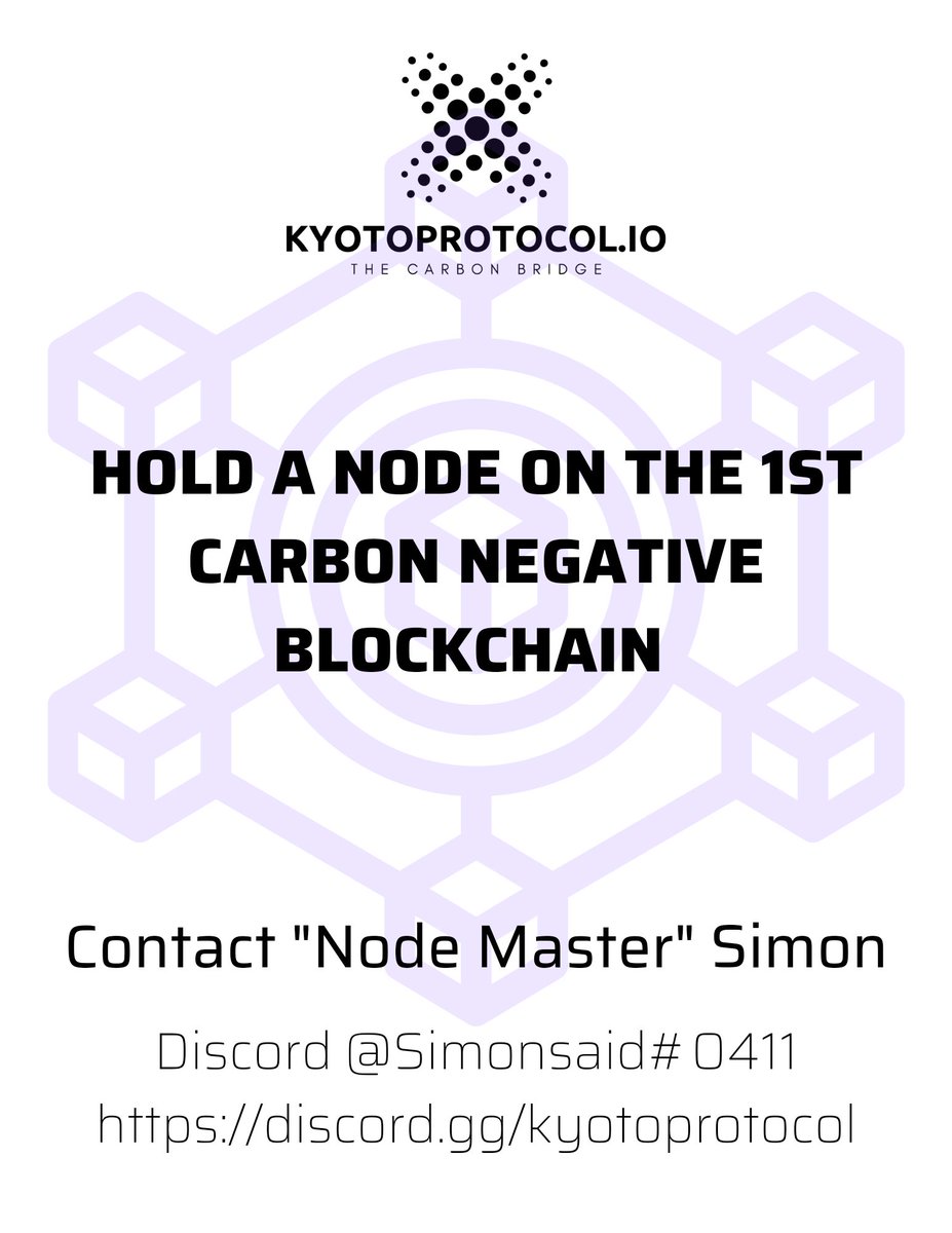 LadyBossNat's tweet photo. @official_kpio Nodes are available &amp; going FAST! Be sure to not miss out &amp; gets yours asap! If you want true passive income with a trusted team &amp; company then head over to Kyoto discord!♻️💚
#Node #KyotoProtocol #CarbonNegative #BlockChain #Passivelncome #NodesAlert #Crypto #LFG https://t.co/kNnEebBFhA