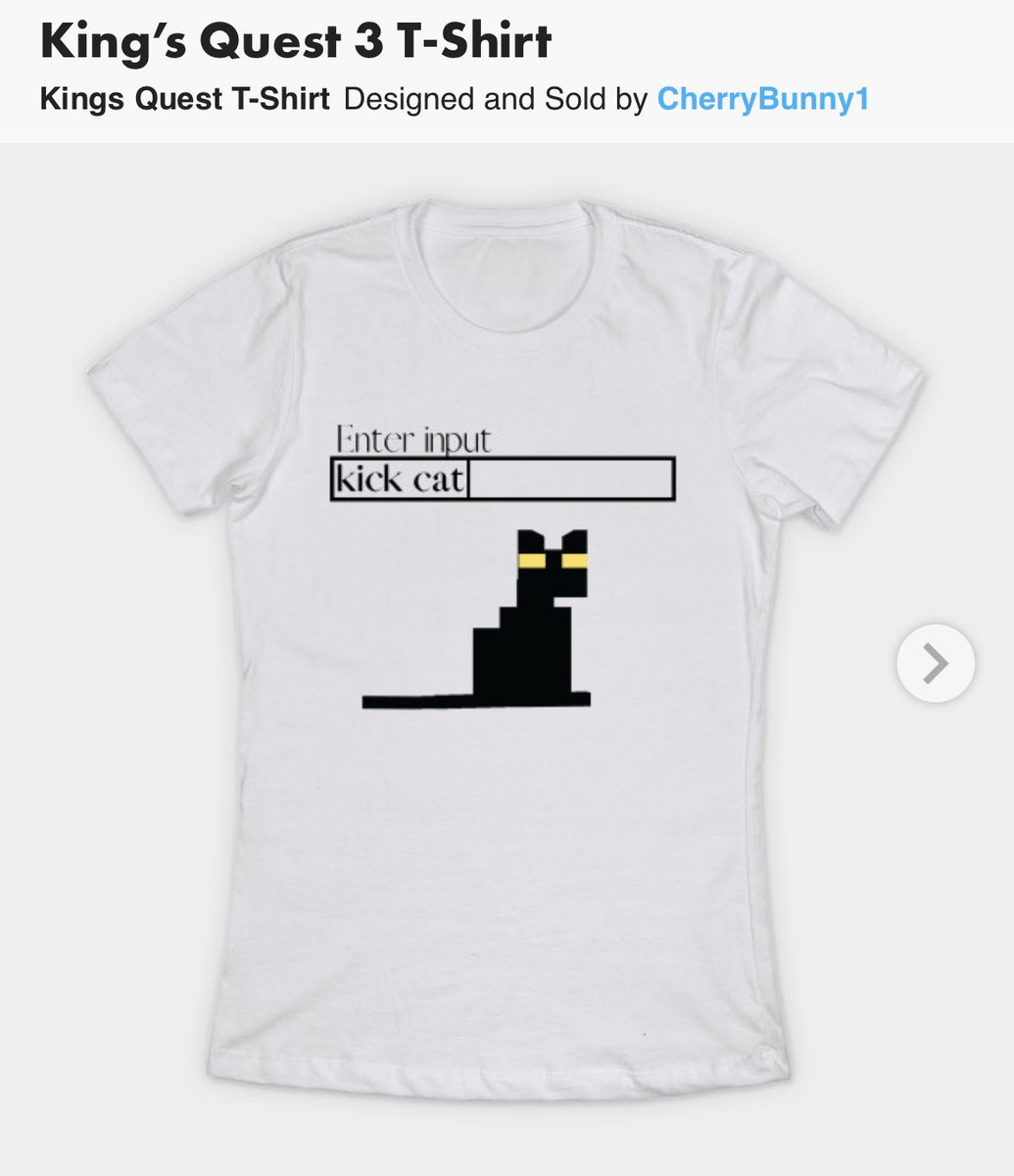 CherryBunnyDes's tweet photo. I would never kick a real cat… but when you know, you know. #kingsQuest #RETROGAMING #BlackCat https://t.co/XxikjiFohW