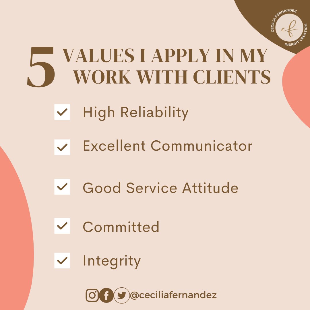 CecillFernandez's tweet image. If you have empathy for your clients, if you treat them with respect ,and you work with integrity, you'll be able to have a good relationship with your clients.  👩‍💻💯✔

#DependableVirtualAssistant
#VAValues
#SMMCreatives
#DICTdigitaljobsph
#Caloocan