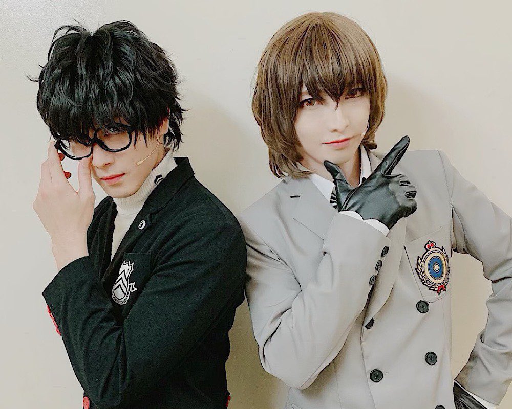 septicdevotee's tweet photo. four years of joker and akechi in the p5 stage 🥲 #P5ステ https://t.co/sYRP2LglYz