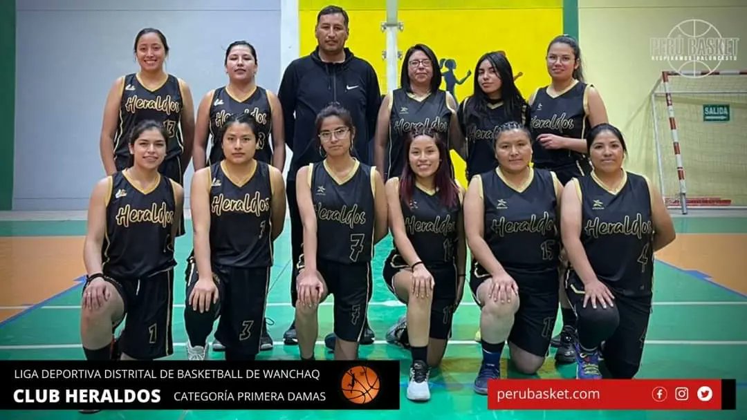 Conoce a los equipos de la Categoría Primera Damas de la Liga de Basketball de Wanchaq