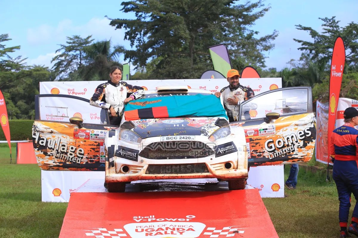sharifahramah's tweet photo. Breaking news: Zambia’s Leroy and Urshlla Gomes have sealed the 2022 Africa rally championship title after finishing second in their home event in Zambia.
#FIAARC #Africanrally https://t.co/ZKu8AgfPjd