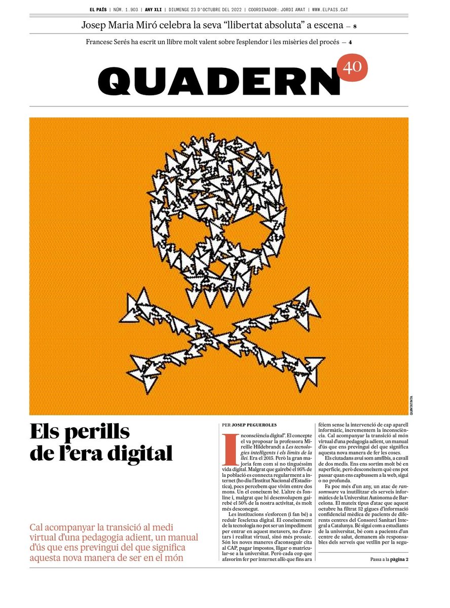 MGG_2012's tweet photo. Llegint en @JosepPegueroles #urgent #oportunitats i #perills #rellevant @la_UPC @telecoscat @UPCTelecos https://t.co/FnKcK8sHeK