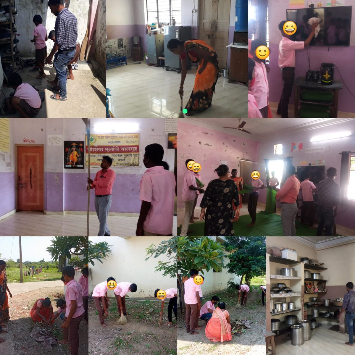 District Women and Child Development Office_Wardha (@wardha_dwcd) on Twitter photo #Cleaninessdrive at Shri Chhaya Child Home, Wardha <a href="/Wardha_DWCD/">District Women and Child Development Office_Wardha</a>, under #SpecialCampaign2.0 created by DARPG #Swachhata <a href="/DrJitendraSingh/">Dr Jitendra Singh</a>
<a href="/PMOIndia/">PMO India</a> <a href="/DARPG_GOI/">DARPG 🇮🇳</a> #SwachhBharatDiwas2022 <a href="/MinistryWCD/">Ministry of WCD</a> @MDwcd <a href="/IdzesKundan/">Idzes Kundan</a> <a href="/vimshine/">R.Vimala IAS</a> <a href="/MahComDWCD/">Commissioner,Women & Child Development,Maharashtra</a> <a href="/InfoWardha/">DISTRICT INFORMATION OFFICE, WARDHA</a> #Cleaninessdrive at Shri Chhaya Child Home, Wardha <a href="/Wardha_DWCD/">District Women and Child Development Office_Wardha</a>, under #SpecialCampaign2.0 created by DARPG #Swachhata <a href="/DrJitendraSingh/">Dr Jitendra Singh</a>
<a href="/PMOIndia/">PMO India</a> <a href="/DARPG_GOI/">DARPG 🇮🇳</a> #SwachhBharatDiwas2022 <a href="/MinistryWCD/">Ministry of WCD</a> @MDwcd <a href="/IdzesKundan/">Idzes Kundan</a> <a href="/vimshine/">R.Vimala IAS</a> <a href="/MahComDWCD/">Commissioner,Women & Child Development,Maharashtra</a> <a href="/InfoWardha/">DISTRICT INFORMATION OFFICE, WARDHA</a>