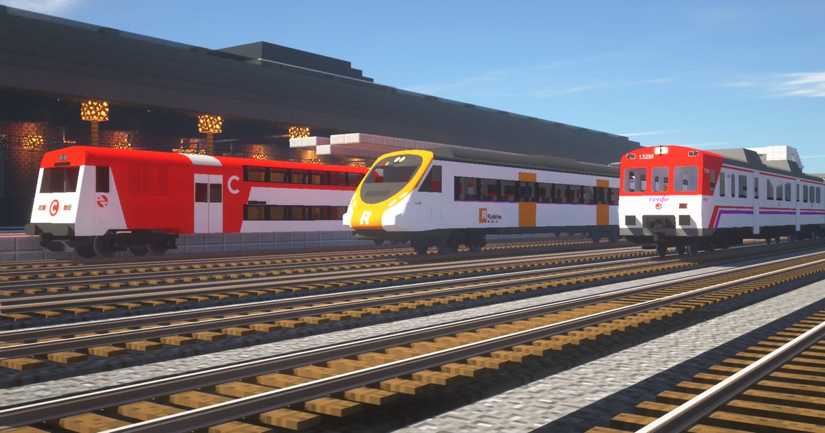 fercraft64's tweet photo. #RealTrainMod #RTM_addon 
The retexturing update for the Renfe RTM pack is finished. I made lots of liveries, including the 9000 intercity, 251 reina, 269 cercanías, estrella and Medway, 310 red, 450 old, 465 rodalies and 592 cercanias.
Download from here:
https://t.co/7qKsot5WcJ https://t.co/N7WM0uRy44