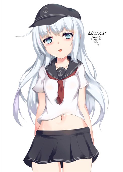 🧢「響だよ。」
寒くなってきたので半袖セーラー響ちゃんとは、しばしのお別れですね… 