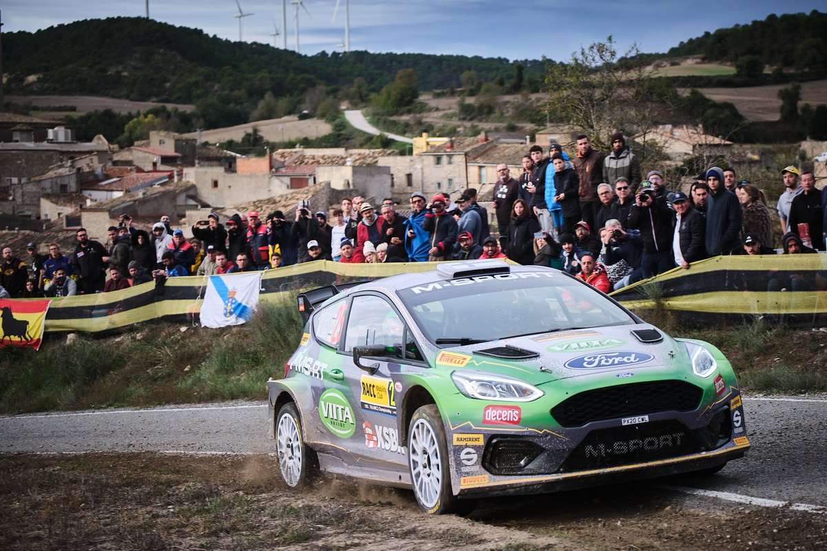Our final rally of the season is done and dusted. 🏁 5th in #WRC2  this time. Huge thank you to our team, sponsors and supporters. 🤝 Let’s see what is going to happen in the future. 👀

#RallyRACC
#MSPORTERS #FordPerformance