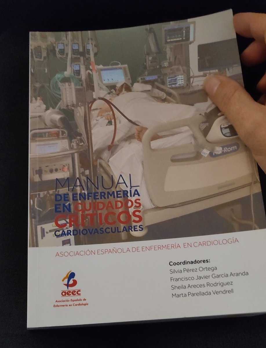 Enfermería Hemodinámica (@enferhemo) on Twitter photo Desde ayer tenemos disponible una nueva herramienta de referencia como es "Manual de enfermería en cuidados críticos cardiovasculares". de la <a href="/AEEC_enfcardio/">Asociacion Española de Enfermeria en Cardiologia</a> Felicitar a los coordinadores que lo han hecho posible <a href="/silvi_pe/">Silvia Pérez Ortega</a> @tandocu #SheilaAreces y #MartaPerellada 👏👏 Enhorabuena Desde ayer tenemos disponible una nueva herramienta de referencia como es "Manual de enfermería en cuidados críticos cardiovasculares". de la <a href="/AEEC_enfcardio/">Asociacion Española de Enfermeria en Cardiologia</a> Felicitar a los coordinadores que lo han hecho posible <a href="/silvi_pe/">Silvia Pérez Ortega</a> @tandocu #SheilaAreces y #MartaPerellada 👏👏 Enhorabuena