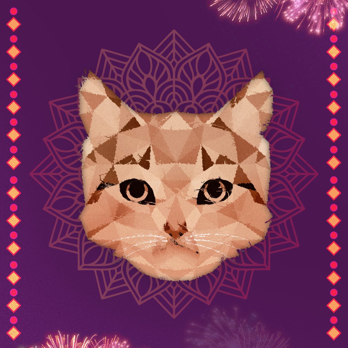Cheeku is ready for the festive season! Are you? 🥰✨

#VelvetVibes #Diwali #FestiveSeason