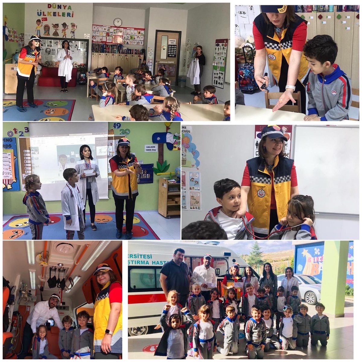 Ailelerin okul ortamında bulunmaları, eğitim sürecine katılmaları, çocukların gelişimini pek çok açıdan desteklemektedir🎈
Hayal ortaklarımız olan velilerimiz ile bol kazanımlı ve eğlenceli “Sıra Bende” etkinliklerimiz başladı🥳
Katılım gösteren velilerimize teşekkür ediyoruz💙❤️