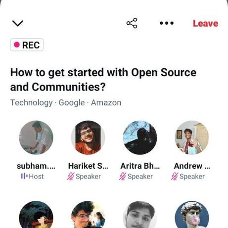indiannoob27's tweet photo. I attended a great space yesterday-(My very first!). Thank you so much @subhamstwt and @HariketSheth for doing this for us.
 Learnt so much about open source and how to get started on it👍 https://t.co/TZsncndRw2