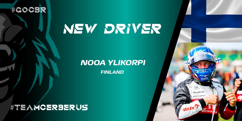 🔥NEW SIGNING🔥

- @Nipsu99509918 has joined our PC roster!! 
- Nooa has recently changed to no assists and he has shown a lot of pace on the first days. We are so happy to work with him.

🇫🇮 TERVETULOA NOOA 🇫🇮

#GoCBR #TeamCerberus