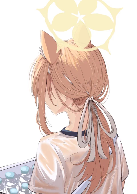 マリーのうなじ#ブルアカ 