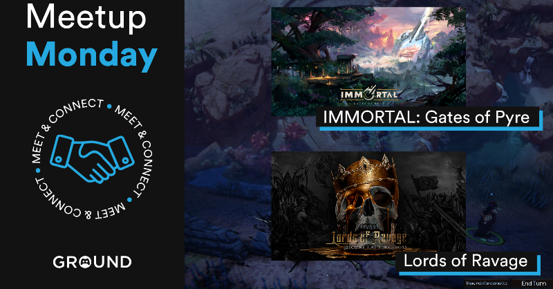 gameroundco's tweet photo. Hey there #IndieGameDev 👋

It's #MeetupMonday! 🤝

This week we're featuring IMMORTAL: Gates of Pyre by @SunSpearGames &amp; Lords of Ravage by @SyntheticDomain

Join our Discord community to engage with other developers and gamers all around the world! 🌎

#IndieGames #IndieDev