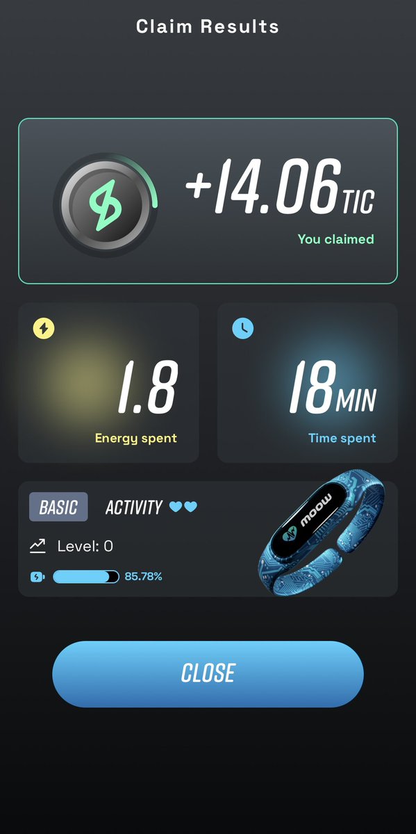 R__e__t__r__o's tweet photo. #MOOW
ようやくMi Smart Band 7を購入してテスト開始。
Mi Fitnessアプリでヘルスケアとの連携も問題なくできた😄
他のM2Eみたいに運動中にアプリ起動しなくていいから楽チン☺️
@moow2earn
#PulseToEarn #Plurse2Earn #MoveToEarn #Move2Earn #M2E #NFT #BCG #GameFi #Web3 https://t.co/NvJwyxzW0q