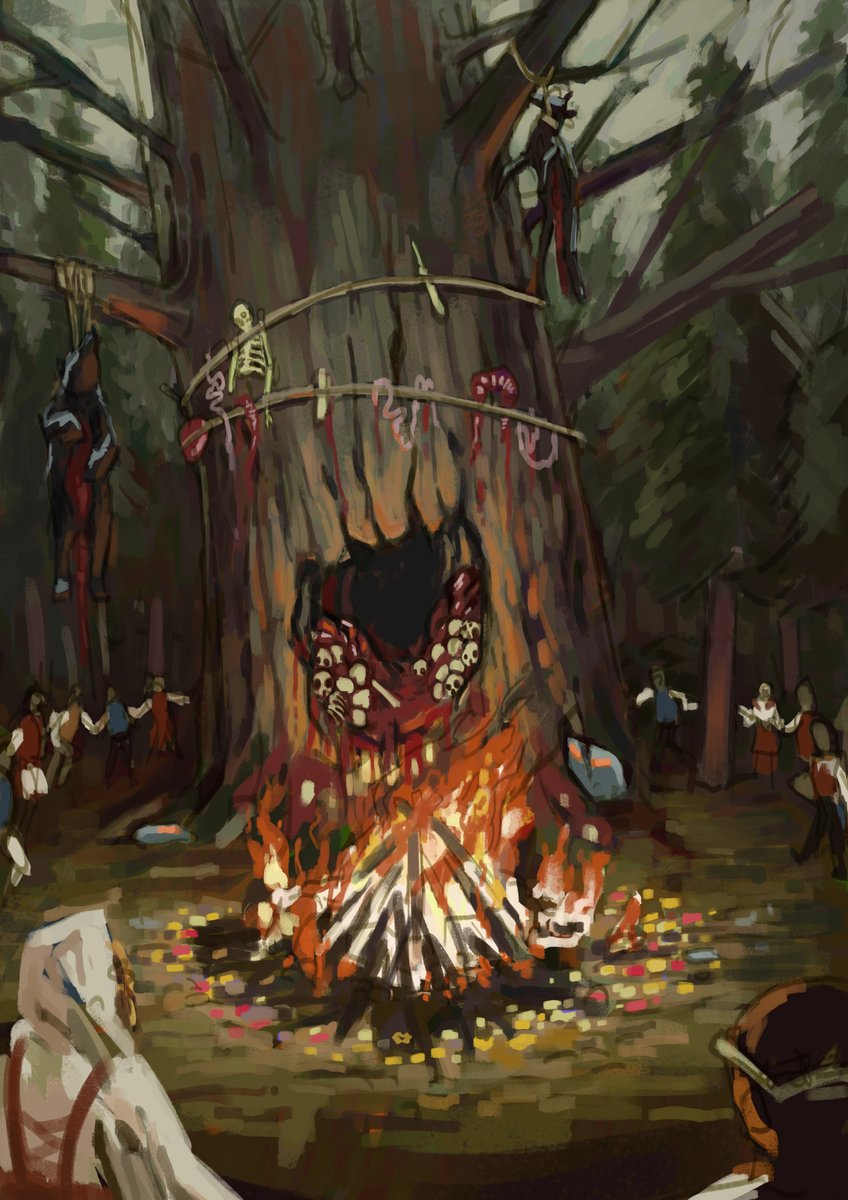 axeldrawstuff's tweet image. sketch for a personal project I abandoned