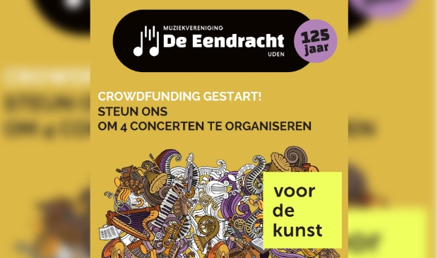 Muziekvereniging De Eendracht houdt crowdfundingactie voor 125-jarige jubileumconcerten -  kliknieuwsuden.nl/nieuws/kunst-e…