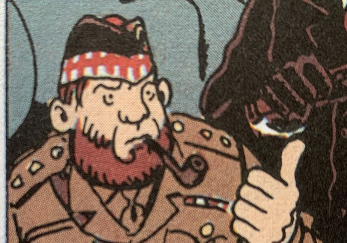 dclausse4's tweet photo. Week-end-relecture «Adèle Blanc-Sec», avant de lire le nouvel opus: dans le secret de la salamandre, Tardi se livre à un exercice qu’il aime, l’art de l’invité surprise. Reconnaissez-vous cet écossais grincheux ? By Jove ! @CastermanBD https://t.co/DCgAD2JqUZ