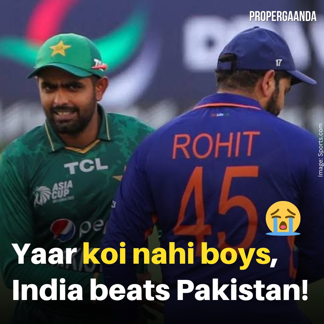 propergaanda's tweet photo. Koi baat nahi boys, you put up a good fight today!🙁🥺

#Propergaanda #Gaanda #PakVInd #PakistanVsIndia #T20WorldCup #WorldCup #Melbourne #ShaheenAfridi #Nawaz https://t.co/quOvim4kEu