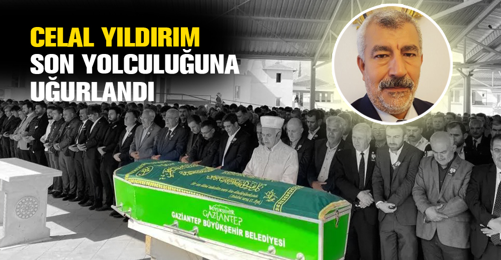 Gaziantep İl Başkanı Dava Arkadaşımız Sayın Celal Yıldırım'ı ebediyete uğurlayıp son görevimizi yerine getirdik. 

Allah’dan rahmet, kederli ailesine ve  İYİ Parti teşkilatına başsağlığı ve sabırlar diliyorum. Ruhu şad, mekanı cennet olsun.