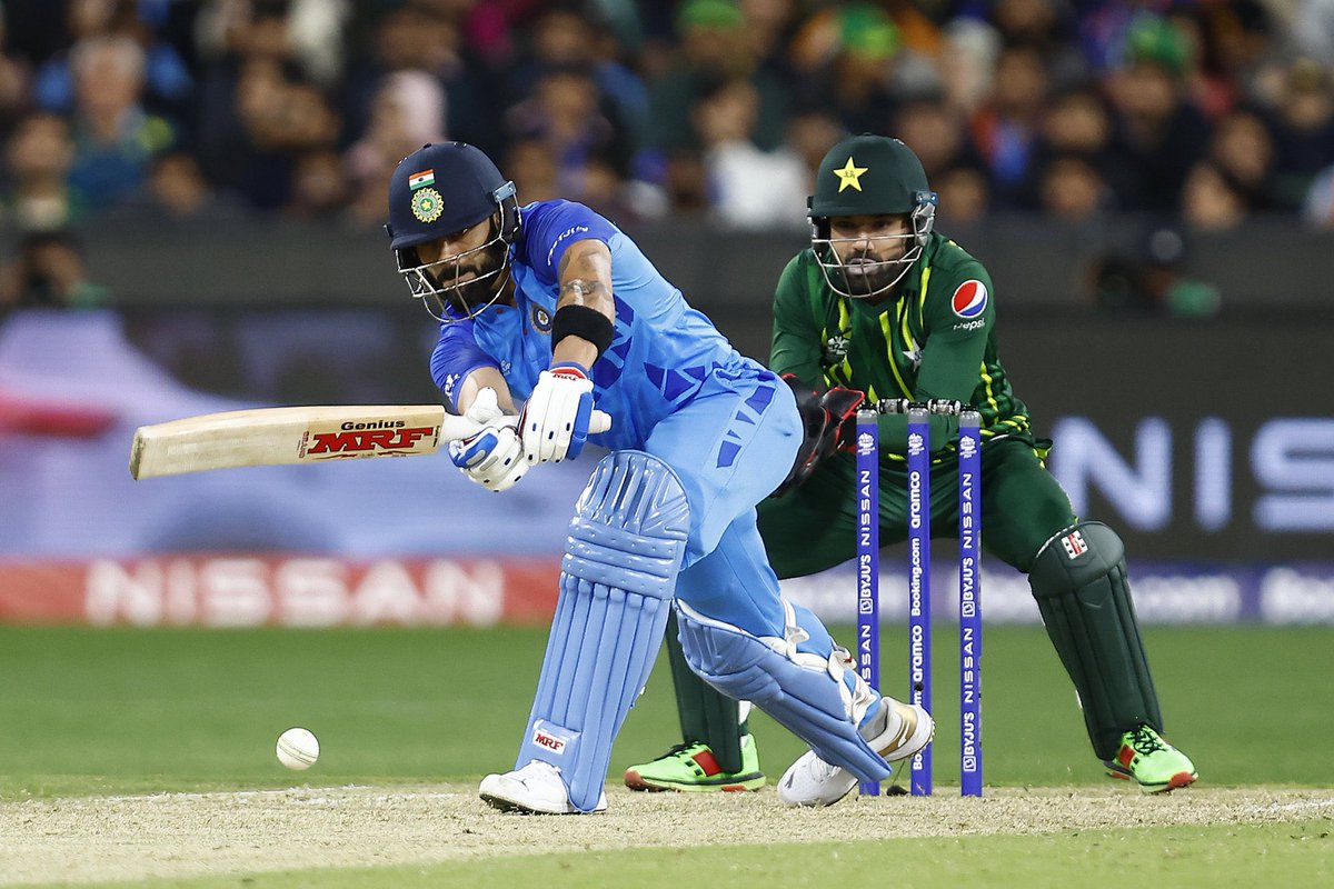 Virat’s knock in Mohali in the #T20WorldCup against Australia was probably one of the finest I have seen and this one was probably a notch higher because of the big ground &amp; India being 31-4. Class is always permanent and an outstanding win for Team India in a thriller #IndvsPak