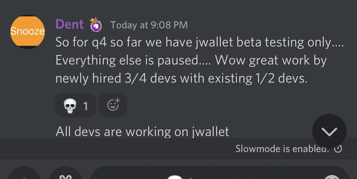 Cryptoshine4's tweet photo. @JWallet_ @Jigstacker @PrecogFinance 

This is how the community manager of jigstack $Stak threatens community members on asking legitimate question. 
@TheeCaptain93 
Beware of this useless team and its managers. https://t.co/uxY2kfxHUU