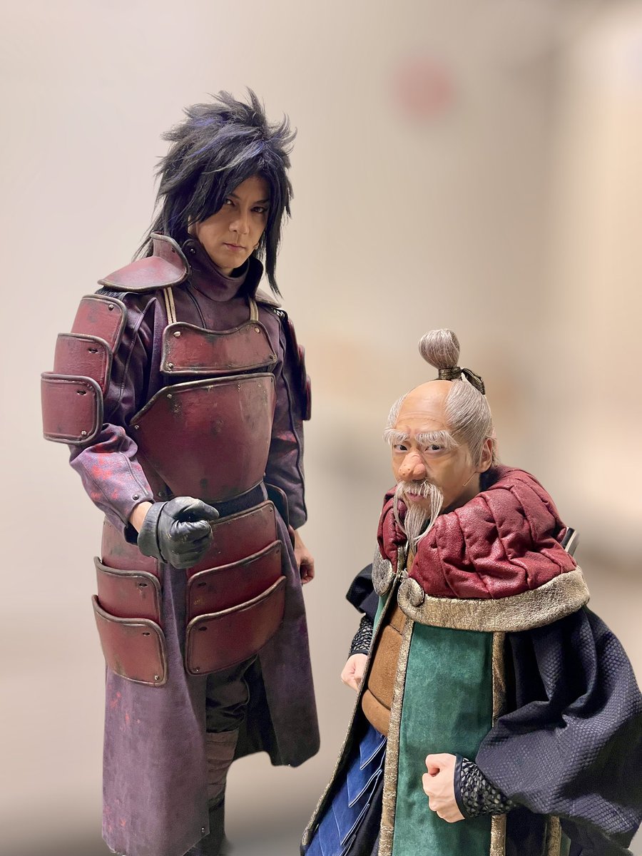 akkey7's tweet photo. 超超超久しぶりの再会
ビビるオオノキ

#舞台NARUTO
#ナルステ
#うちはマダラ
#土影
#オオノキ https://t.co/EPsAYTfE76