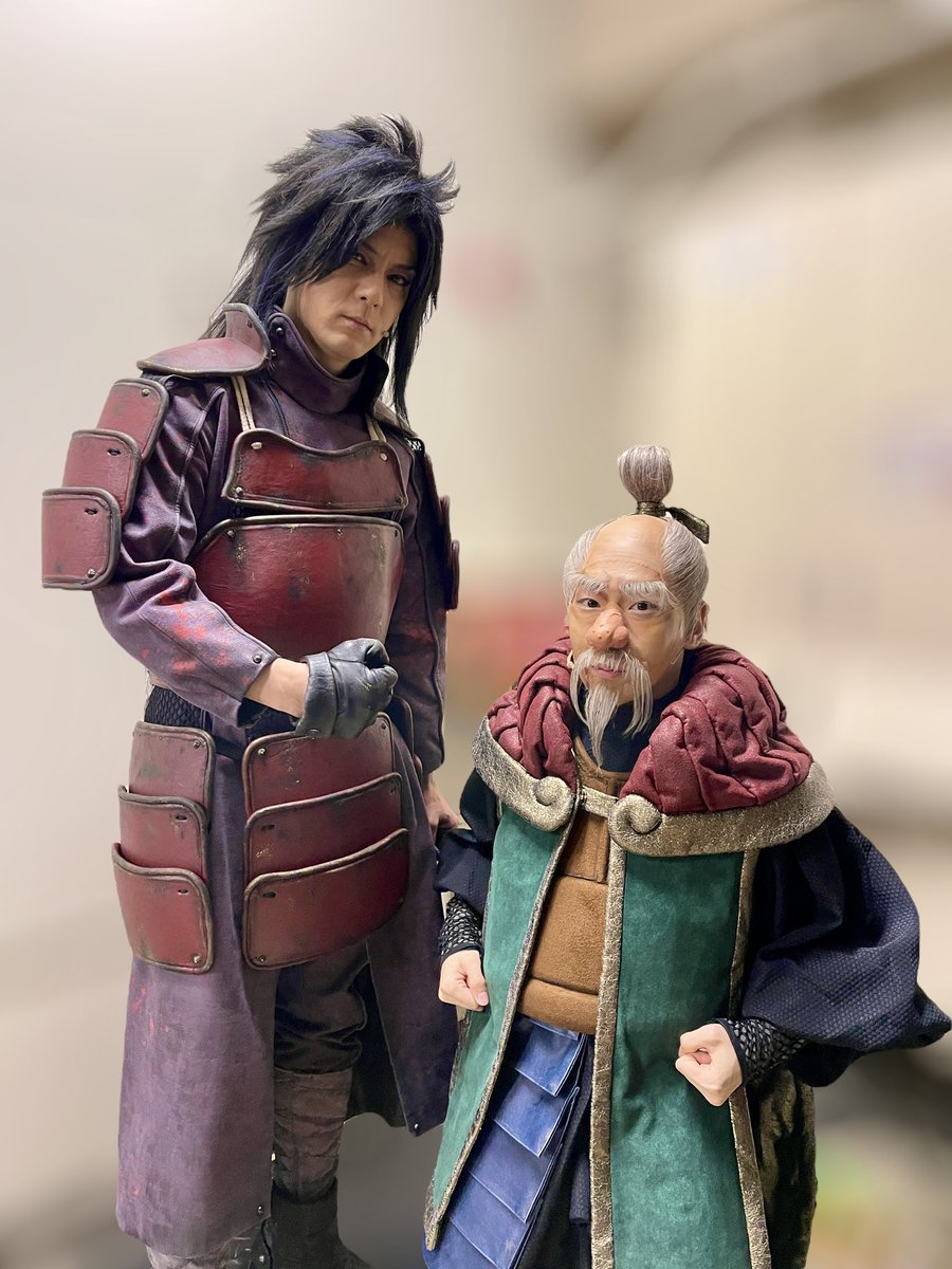 超超超久しぶりの再会
ビビるオオノキ

#舞台NARUTO
#ナルステ
#うちはマダラ
#土影
#オオノキ