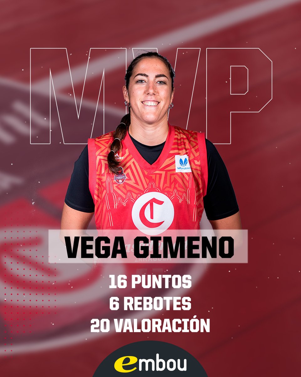 🫡 A sus órdenes mi capitana. @vegagimeno, nuestra jugadora @embou_com más conectada en el día de hoy