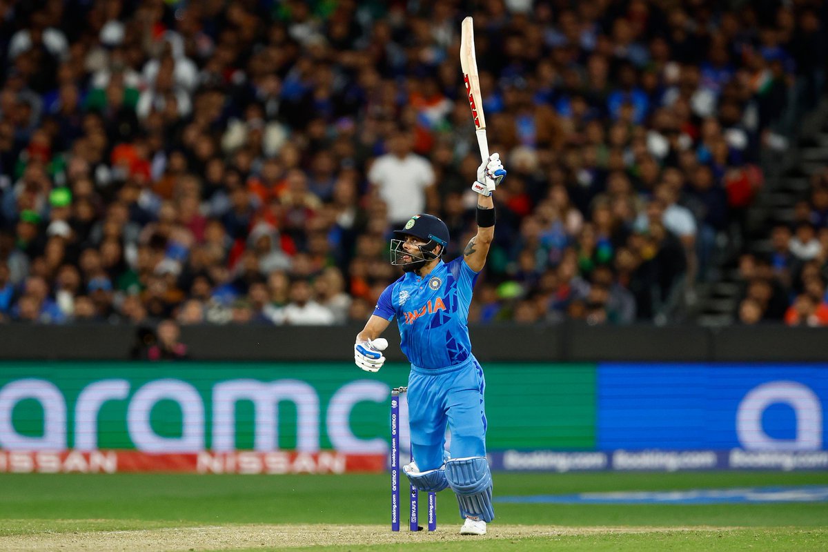 zarin_arif's tweet photo. India won the match by four wickets, on the brilliant performance of #ViratKohli.

#TeamIndia #HardikPandya #Melbourne #indiancricket #Trending #INDvsPAK2022 https://t.co/mGaaTulgCA