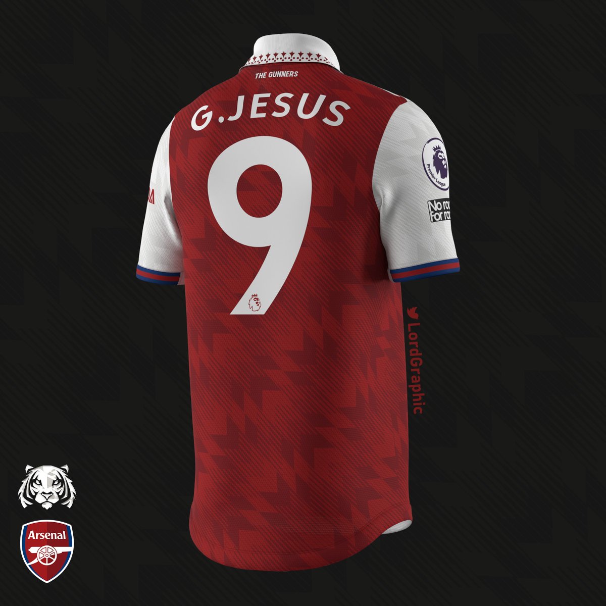 LordGraphic's tweet photo. #Arsenal x #Adidas | Home concept jersey design #HFT-30 #FormaDC #FttHft https://t.co/P4LBmyKOLd