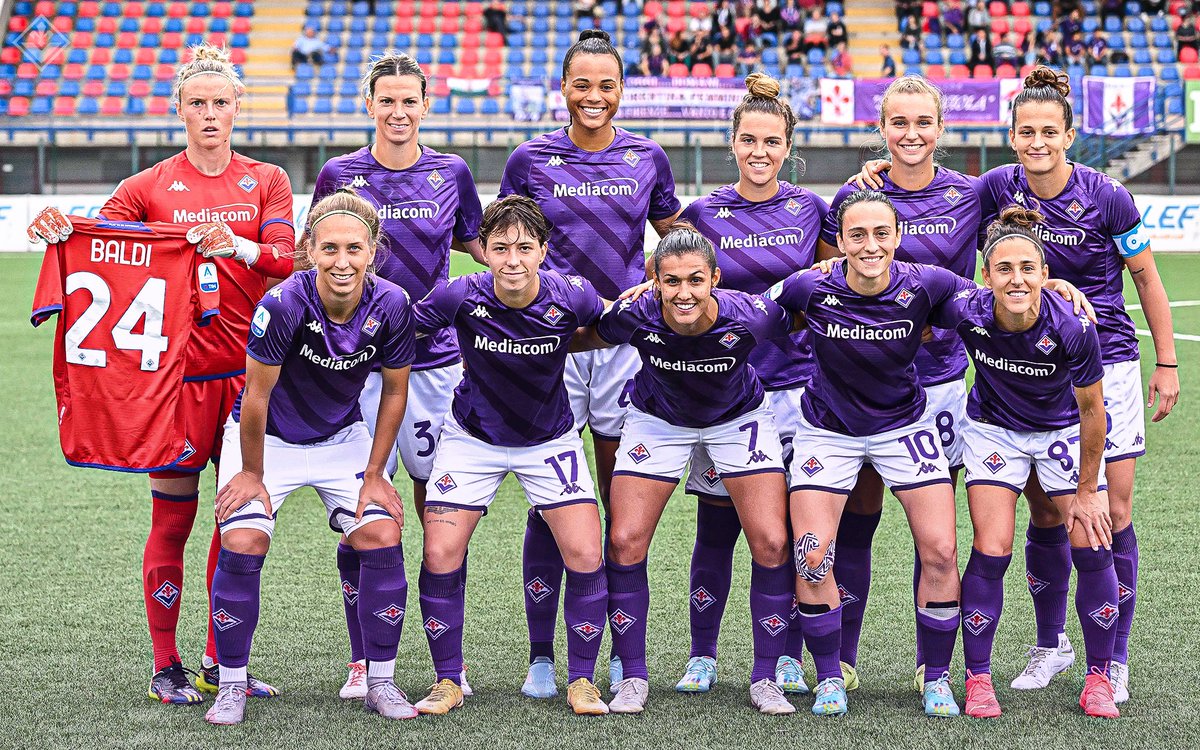 𝗫𝗜 per Rachele Baldi! 💜⚜️

#ForzaViola 💜 #FiorentinaSamp