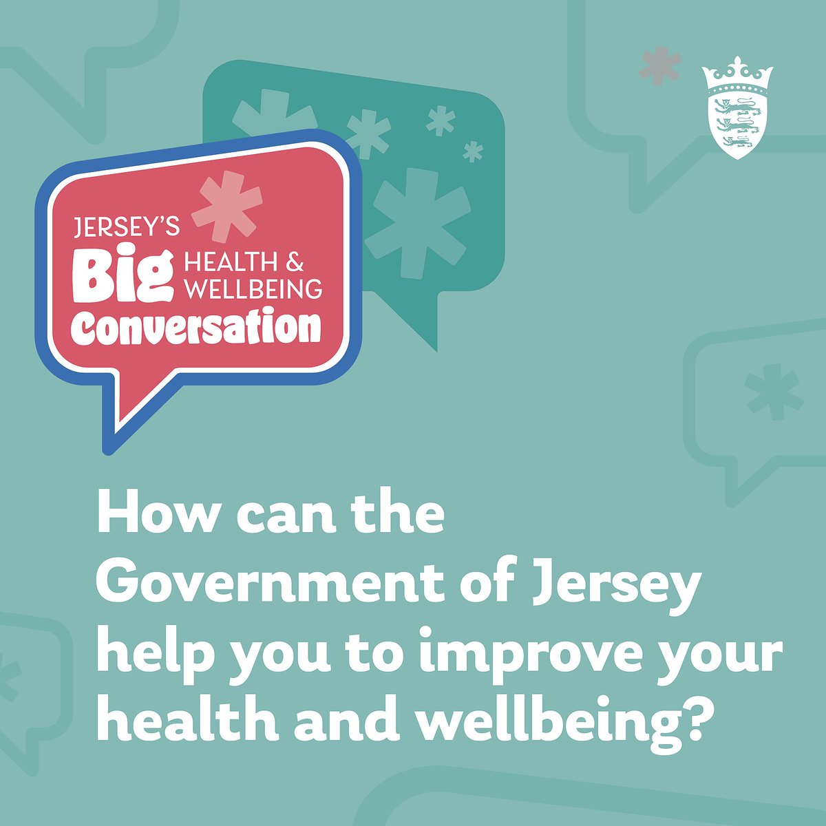 Today is the last day to have your say on how we can help protect and improve mental health and wellbeing on the island.  Visit, gov.je/healthconversa… to submit your comments on how the government can understand Islander’s views on what works to improve health and wellbeing.