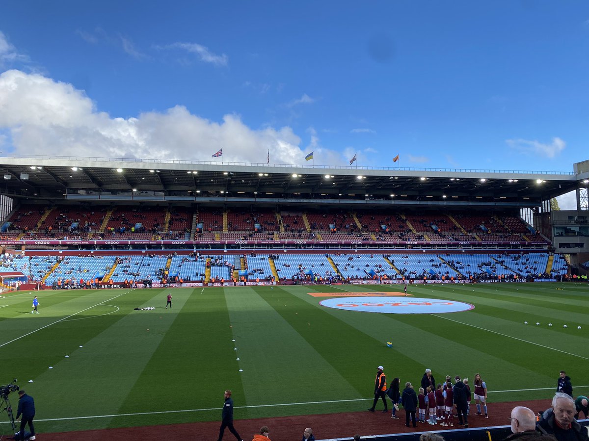 Stephen Kelly (@stephenkelly_2) on Twitter photo The rain has cleared and the sun is out at Villa Park. Kick off between <a href="/AVFCOfficial/">Aston Villa</a> and <a href="/BrentfordFC/">Brentford FC</a> is at 14.00 and we will have all the action on <a href="/5liveSport/">BBC 5 Live Sport</a>.
I’m on commentary duty with <a href="/johnacres48/">John Acres</a> ⚽️⚽️👍🏽 The rain has cleared and the sun is out at Villa Park. Kick off between <a href="/AVFCOfficial/">Aston Villa</a> and <a href="/BrentfordFC/">Brentford FC</a> is at 14.00 and we will have all the action on <a href="/5liveSport/">BBC 5 Live Sport</a>.
I’m on commentary duty with <a href="/johnacres48/">John Acres</a> ⚽️⚽️👍🏽