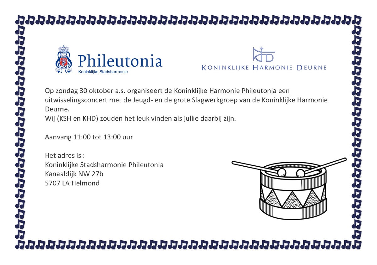 Koninklijke Harmonie Deurne en KSH Phileutonia
phileutonia.nl/archives/5502