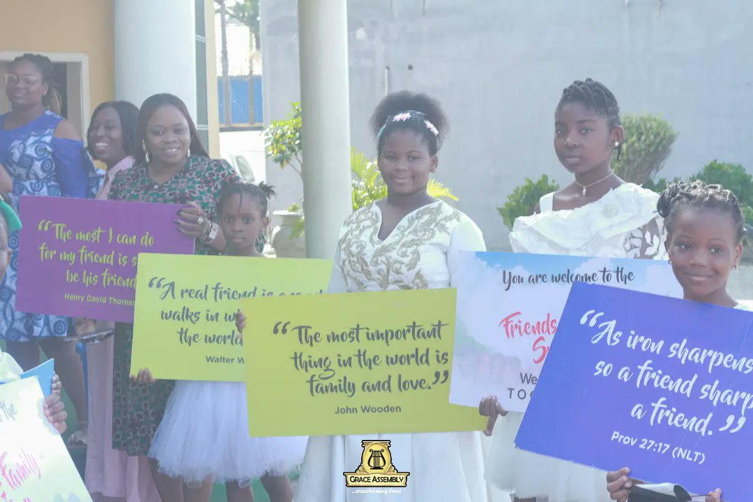 Grace_Assembly's tweet photo. joy unending and happiness in the presence of God as we celebrate our #family and #friends #service today.
Having it all together is not important. What matters is that by being together, we have it all.
Here. #worhip https://t.co/iHTmRO3kf9