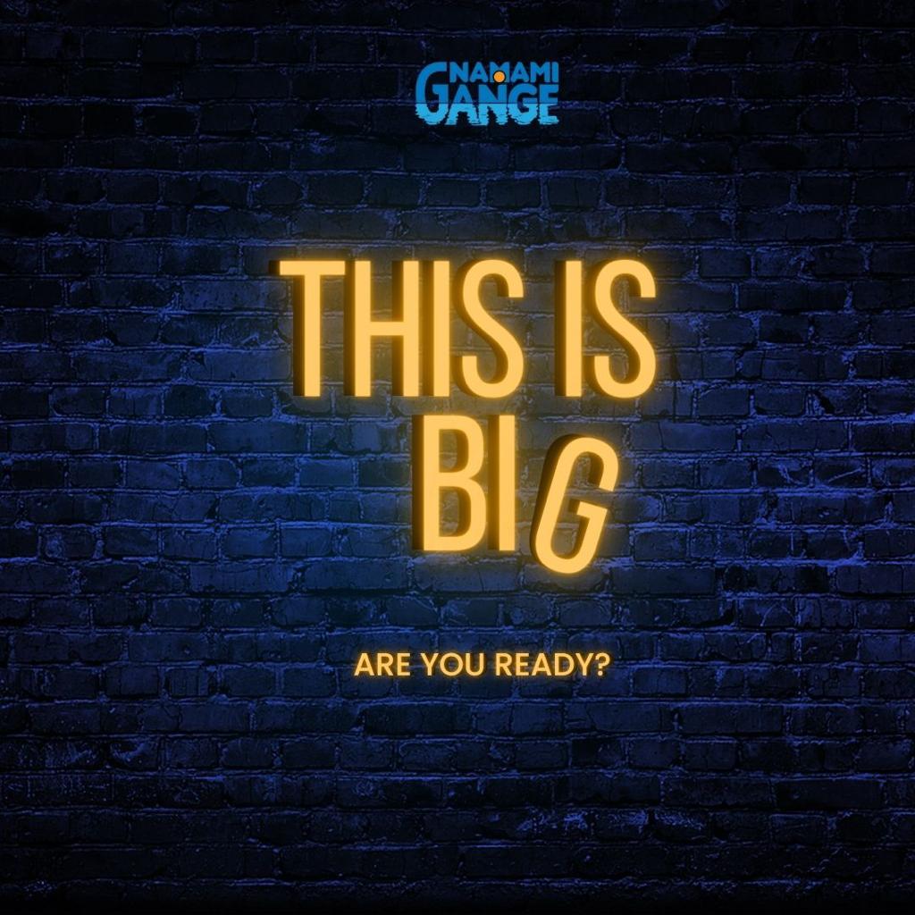 Don't keep Calm! Something AWESOME is coming up! #NamamiGange #ComingUp #sundayvibes #BeReady #BigNews