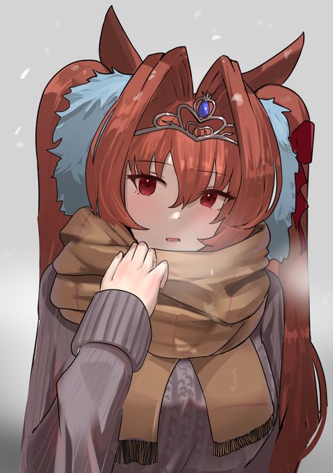 #ウマ娘 

ダスカ

遅いわという 君の前髪の 雪を払いたい 