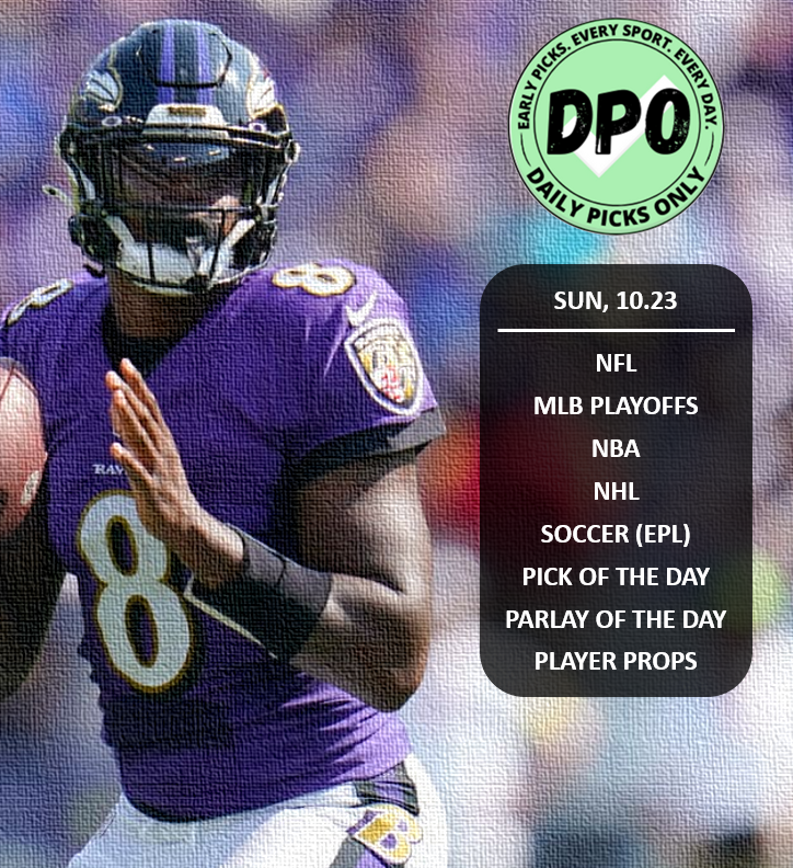 TODAY'S PICKS ARE POSTED💰

$40/MONTH FOR PICKS🔥

patreon.com/DAILYPICKSONLY
__
#handicapper #sportsbetting #gambling #betting #picks #parlay #sportsgambling #sportspicks #fanduel #draftkings #bovada #barstoolsports #barstoolsportsbook #sportsbook #nba #mlb #nhl