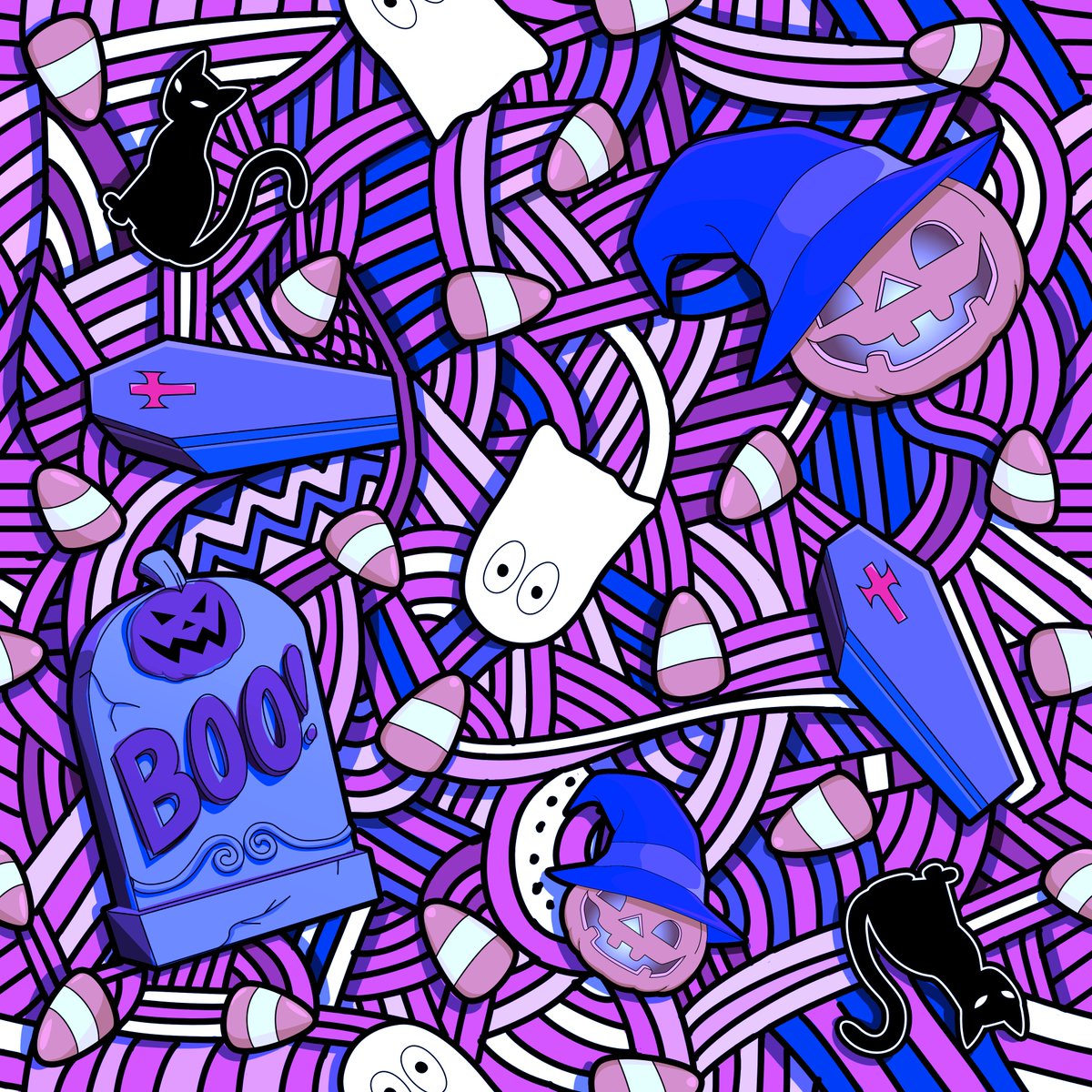 biggunn01's tweet image. 4/7 Halloween @MetaTiles you can mint rn for .0013 eth (Friday the 13th inspired). Collect all 6 in the randomized mint by 10/26 and you can claim a 7th variation for free! #Metatiles #halloweenart