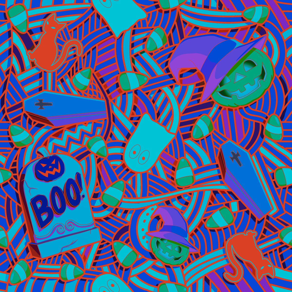 biggunn01's tweet image. 4/7 Halloween @MetaTiles you can mint rn for .0013 eth (Friday the 13th inspired). Collect all 6 in the randomized mint by 10/26 and you can claim a 7th variation for free! #Metatiles #halloweenart