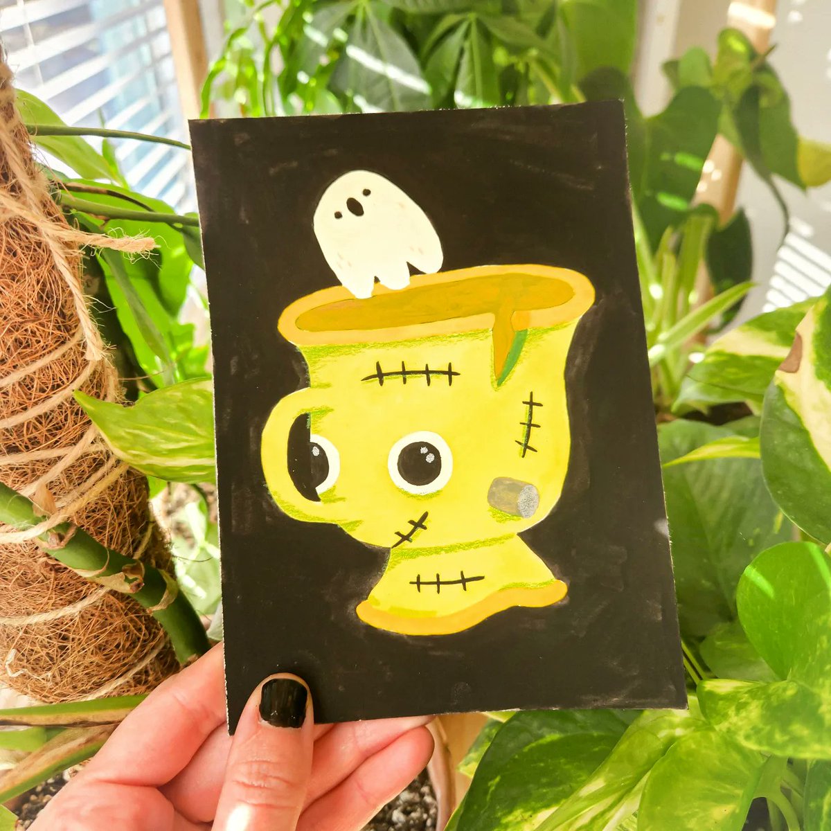 Frankenchip 👻 prompt Teatime #melotober