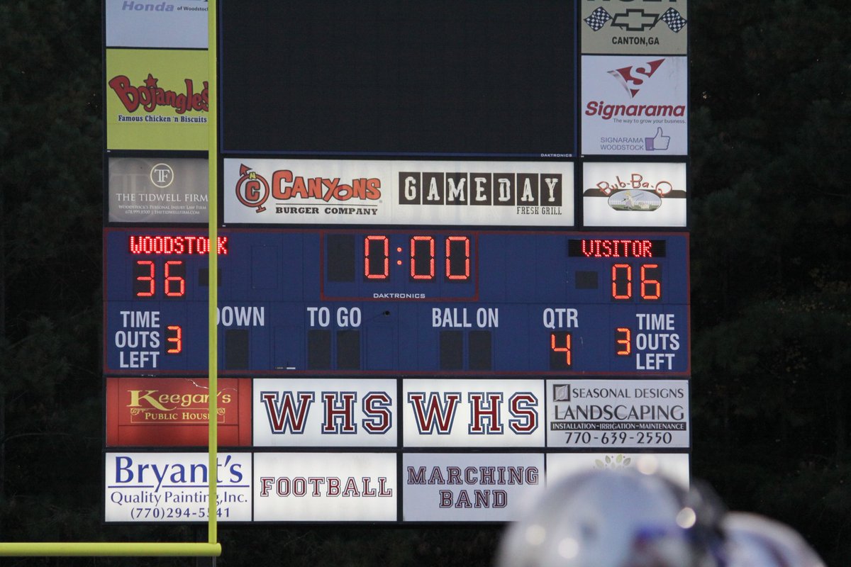 1andOnlyBugz's tweet photo. That's a wrap. 8-0 regular season. On to the playoffs. I love every moment with these boys. They know how to grind. #makingthechange #undefeated #wearewoodstock @GMSAA @WoodstockFtball https://t.co/lWNcM81mum