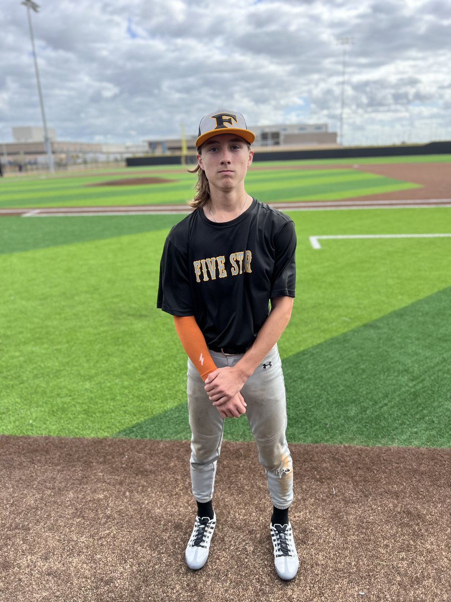 F: @5StarHTX 2023 American 5, LBC 2023 Winkler/Wicks 0
PoG: Brighton Whittaker 7 IP, 6K, 3H, 0R