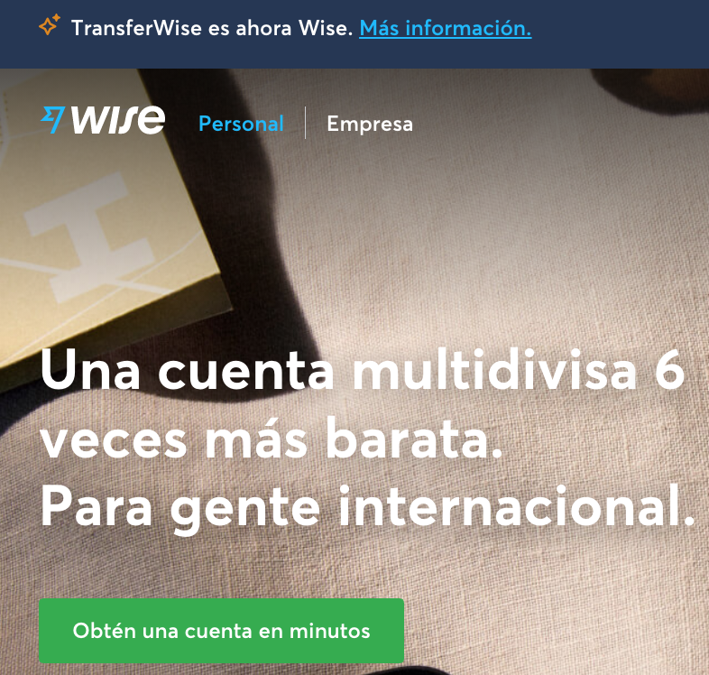 Wise 😎 Cuenta multidivisa 6 veces más barata 👉my.mtr.cool/rxqssszdpo
#multidivisa #enviadinero #bajocoste