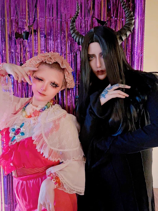 ハロウィンパーティー御来場ありが㌧ダブルゲストのMarilynさんと! 