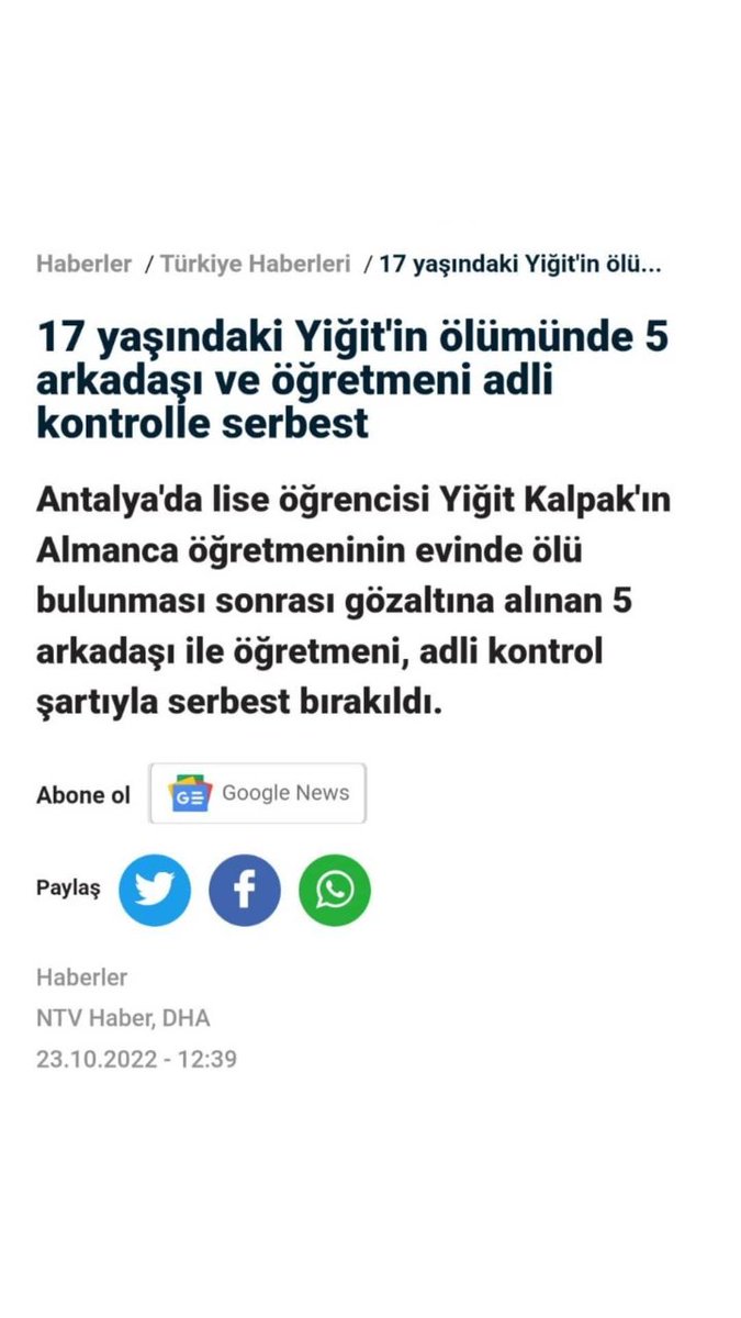 Arda67086049's tweet photo. 21 Ekim tarihinde almanca öğretmenin evinde cansız bulunan Yiğit Kalpak için adalet istiyoruz.

#yigiticinadalet
#Uyusturucuyahayır https://t.co/Y3eI9S9M3w