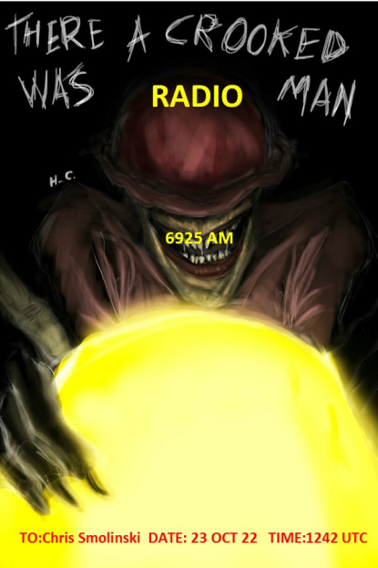 BlackCatSystems's tweet photo. There's a relay of classic pirate radio station The Crooked Man on 6925 AM, I already received my #eQSL https://t.co/cEg8gq2tw9